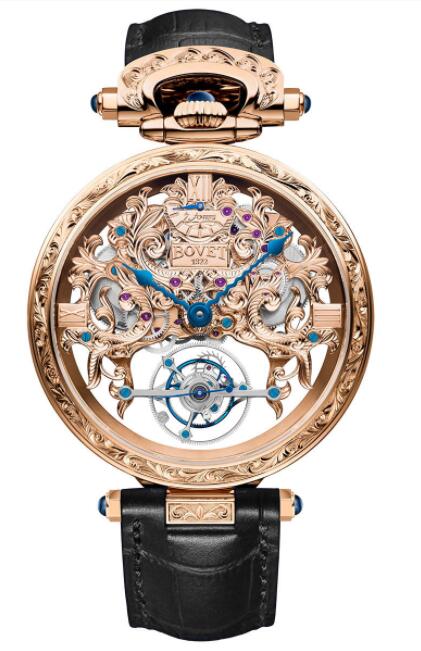 Best Bovet Amadeo Tourbillon Squelette 7 Jours AIFSQ037 Replica watch